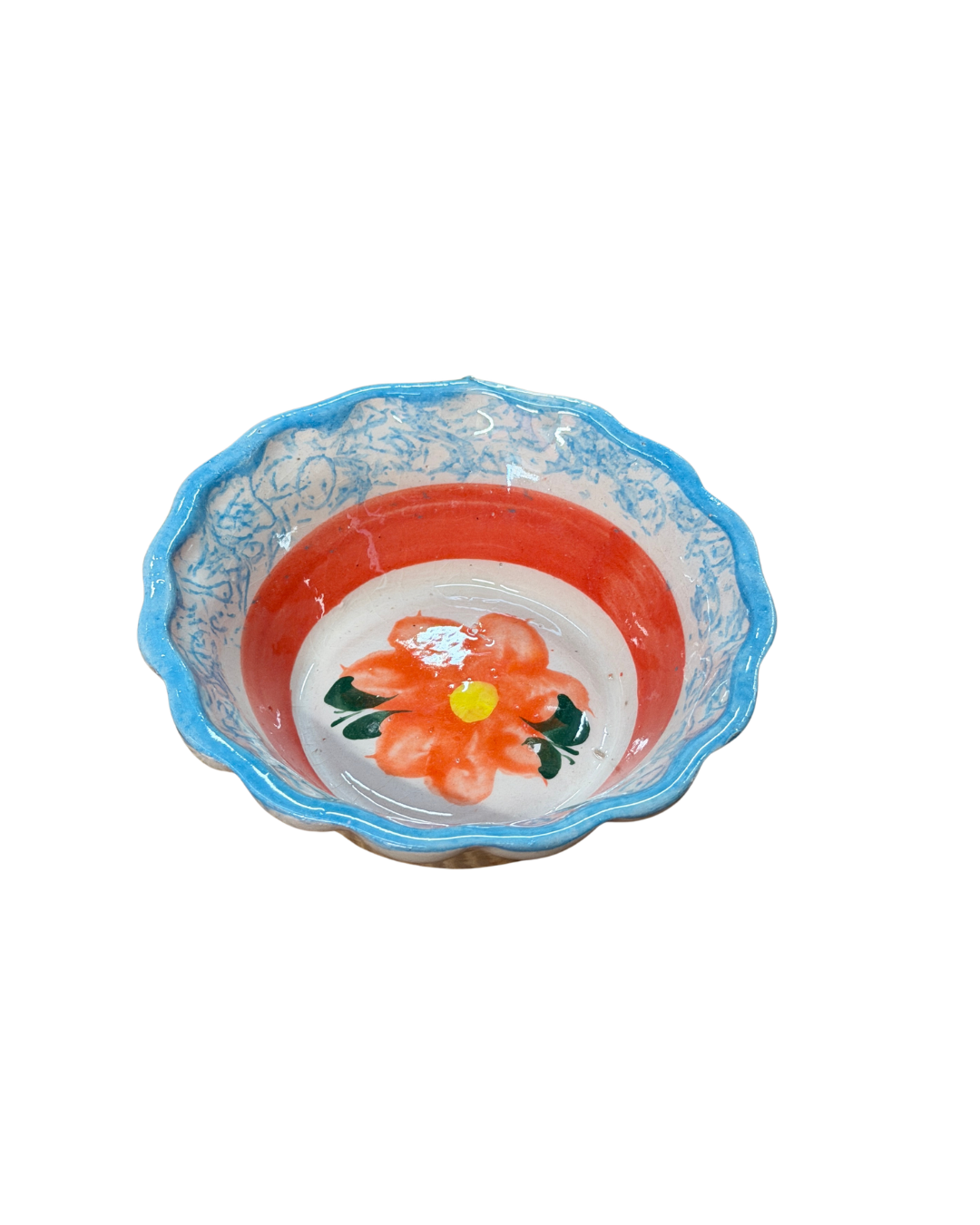 PLATO JERICALLERO AZUL 12 CM