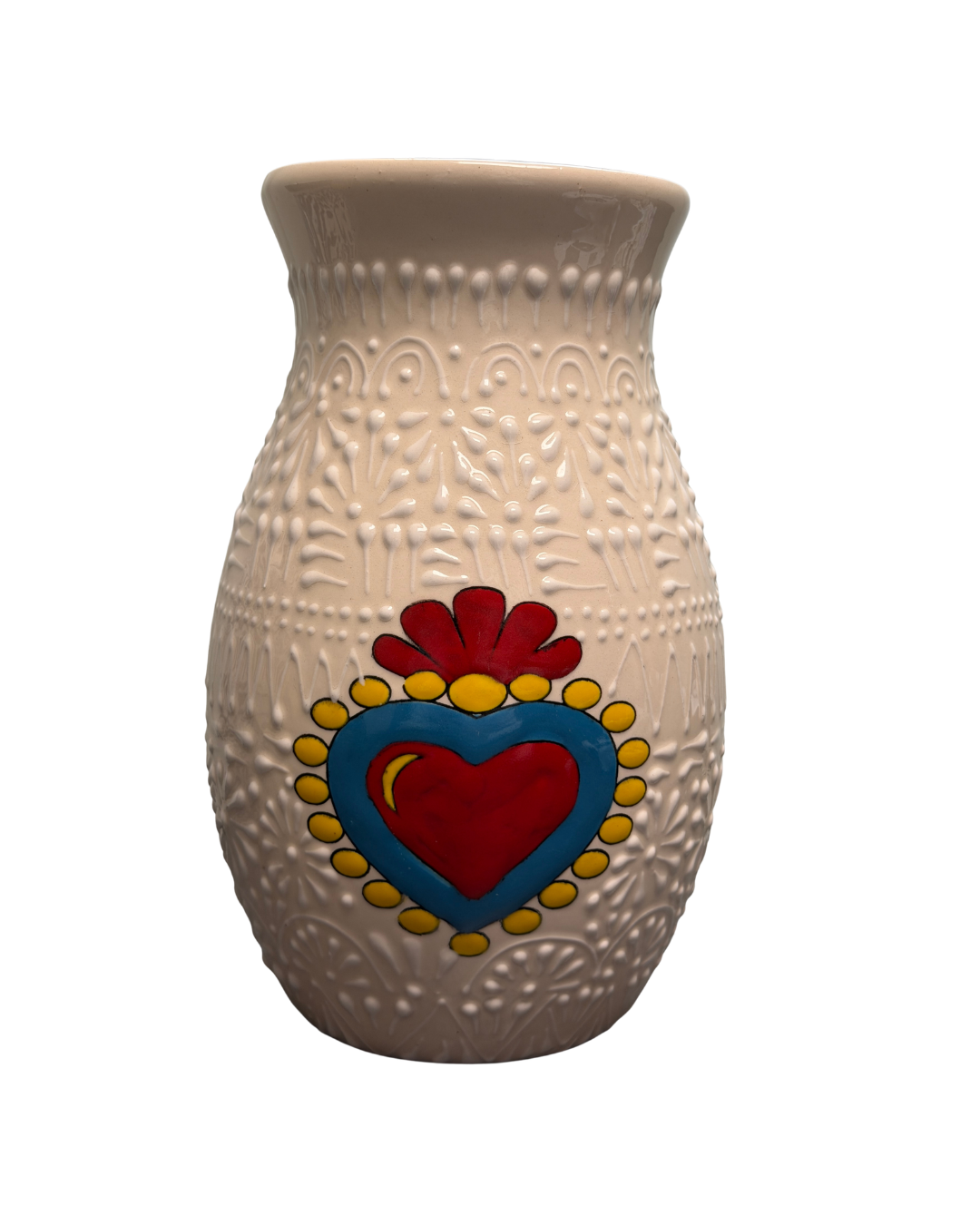 FLORERO TALAVERA BLANCO (CORAZON)