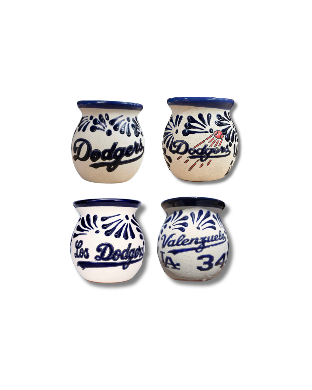 LA LOVE BUNDLE 4PCS JARRITOS, DODGER, RETRO, VALENZUELA, & LOS DODGERS