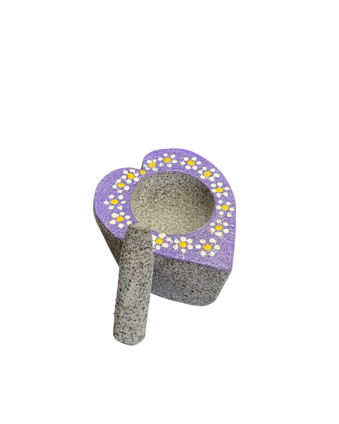MINI MOLCAJETE CORAZON