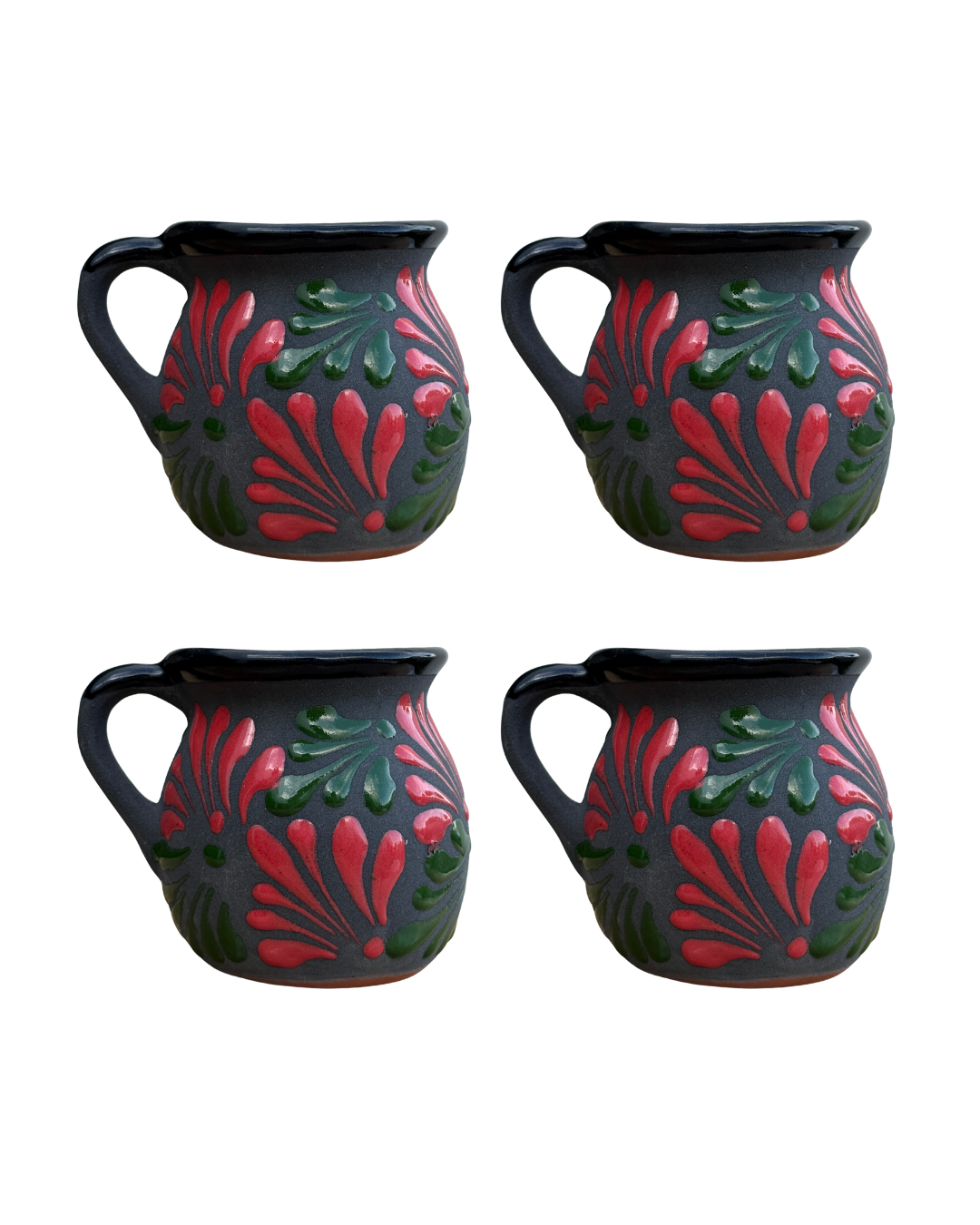 4PCS JARRITOS NAVIDEÑOS