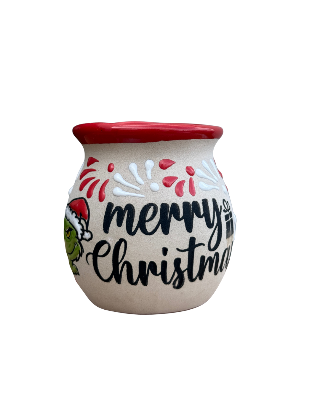 2PCS JARRITO ROJO & THE GRINCH