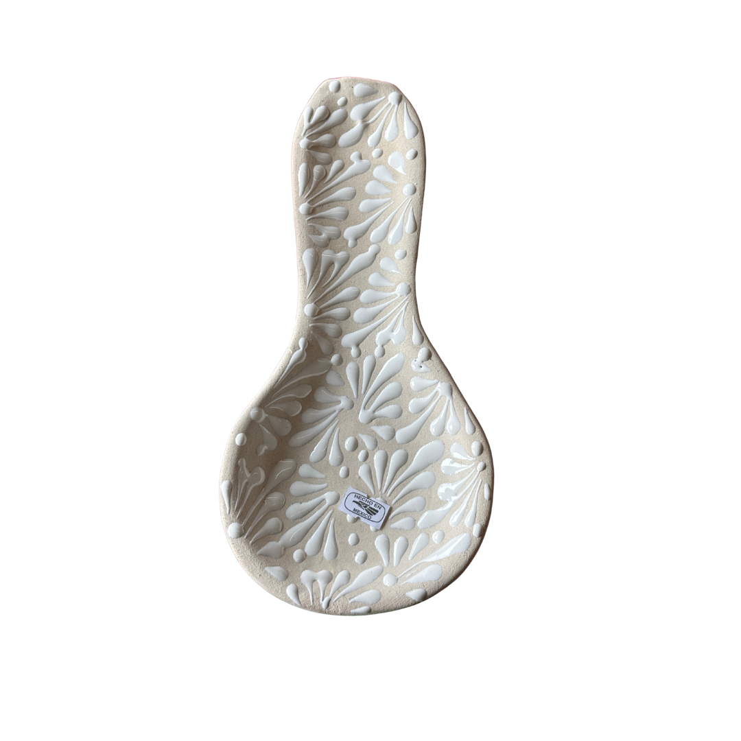 PORTA CUCHARA BLANCO / SPOON REST