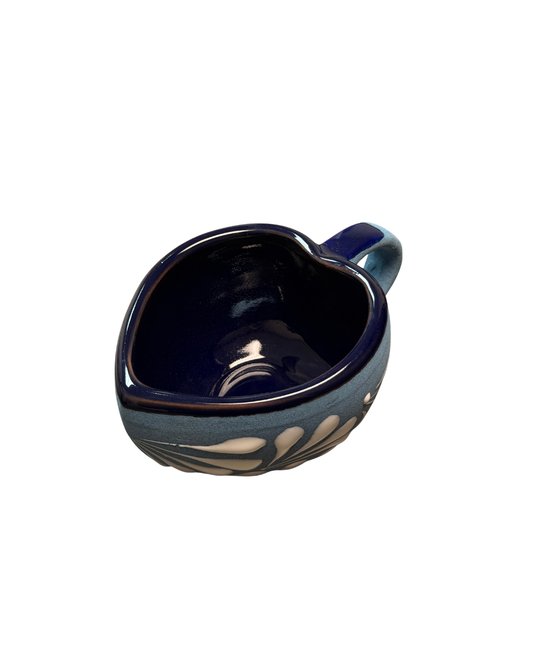 TAZA CORAZON AZUL GRANDE