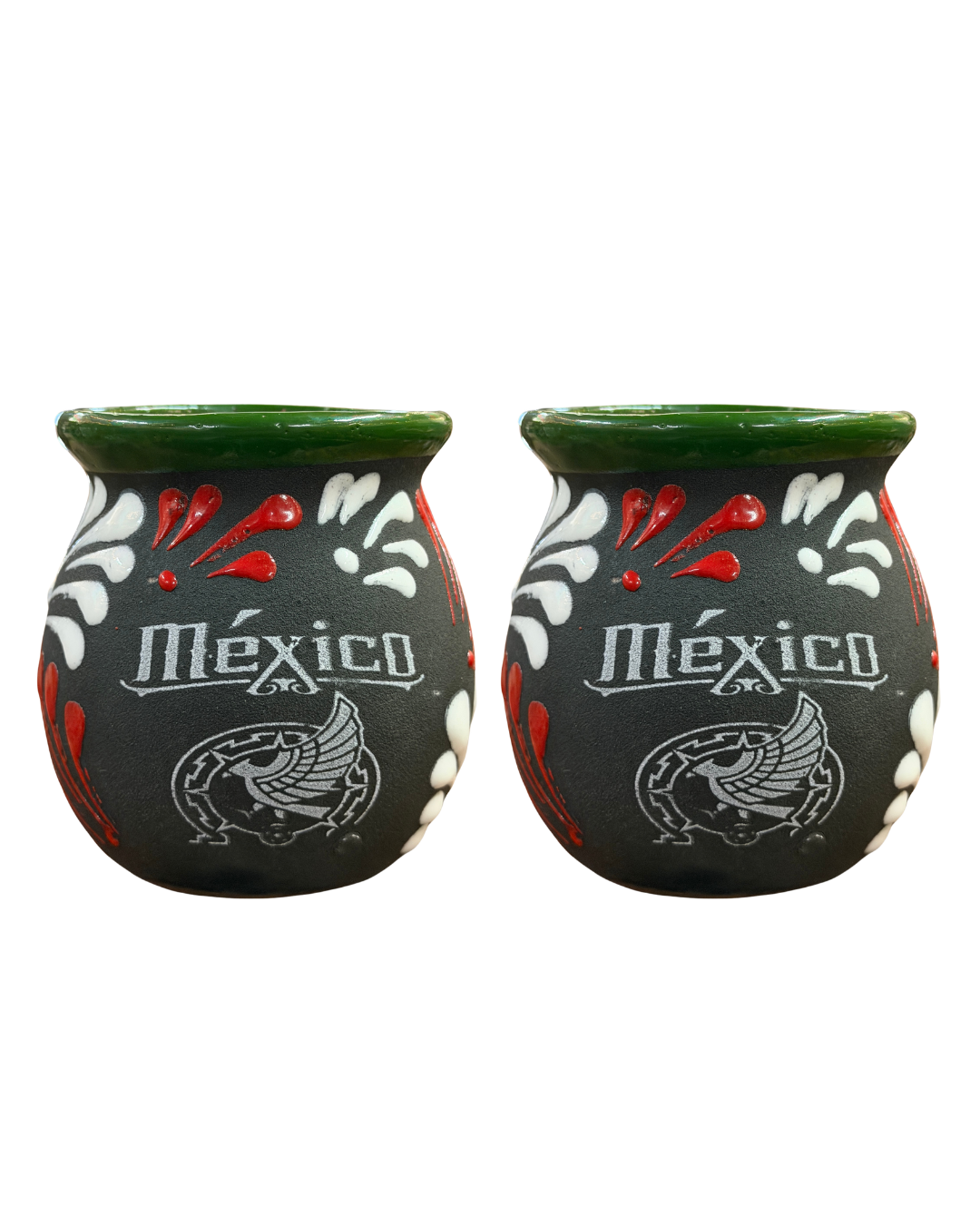 2PCS NOCHE AZTECA JARRITO MEXICO COLLECTION