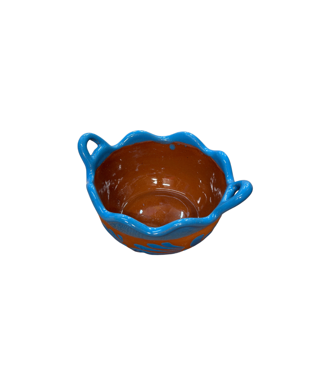 CAZUELA OLAN CAFE ESPIGA AZUL 13CM