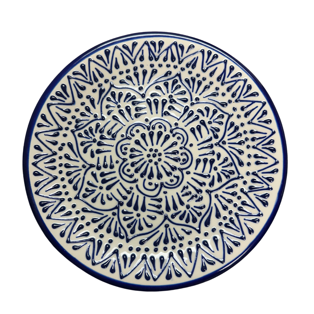 PLATO CERAMICA ESPIGA FINA
