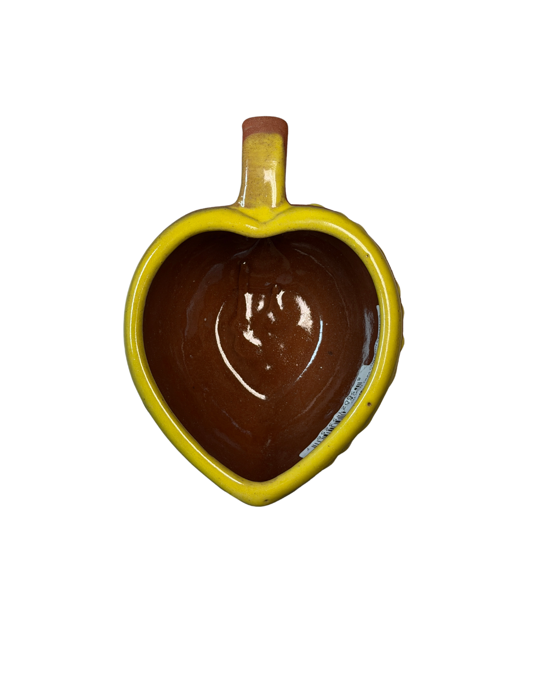 TAZA CORAZON YELLOW