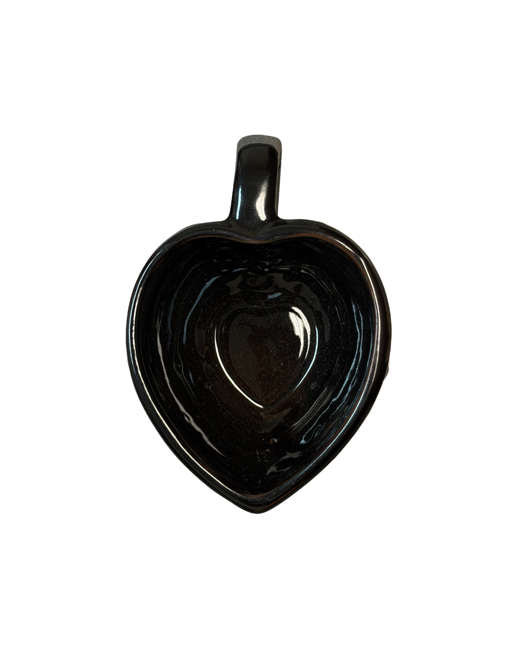 TAZA CORAZON BLACK ON BLACK