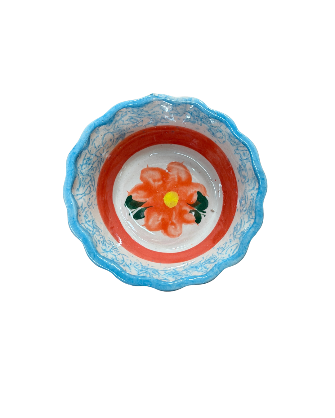 PLATO JERICALLERO AZUL 12 CM