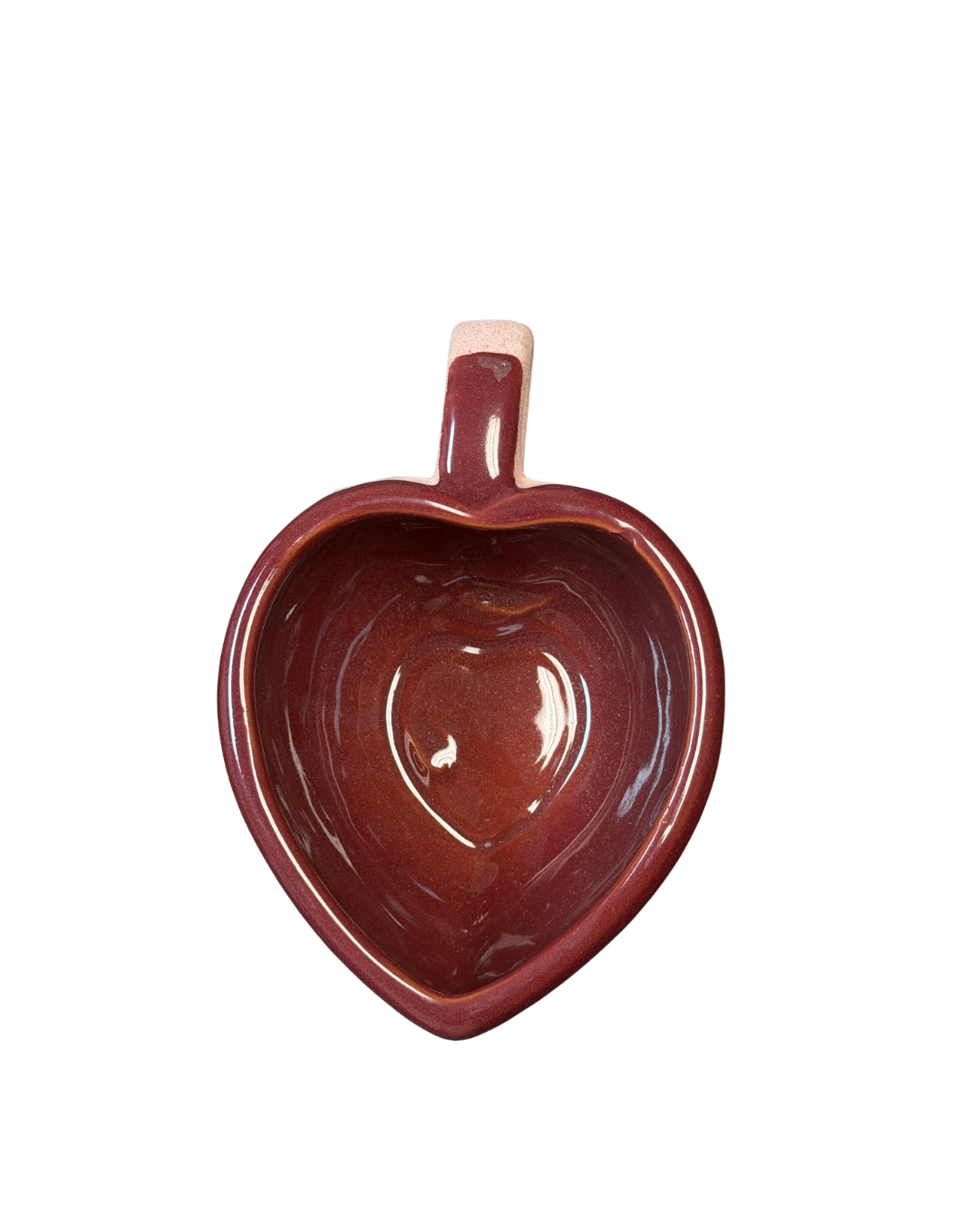 TAZA CORAZON ROSA
