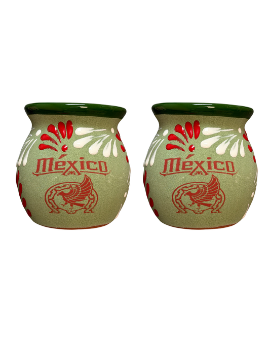 2PCS EL TRI JARRITO MEXICO COLLECTION
