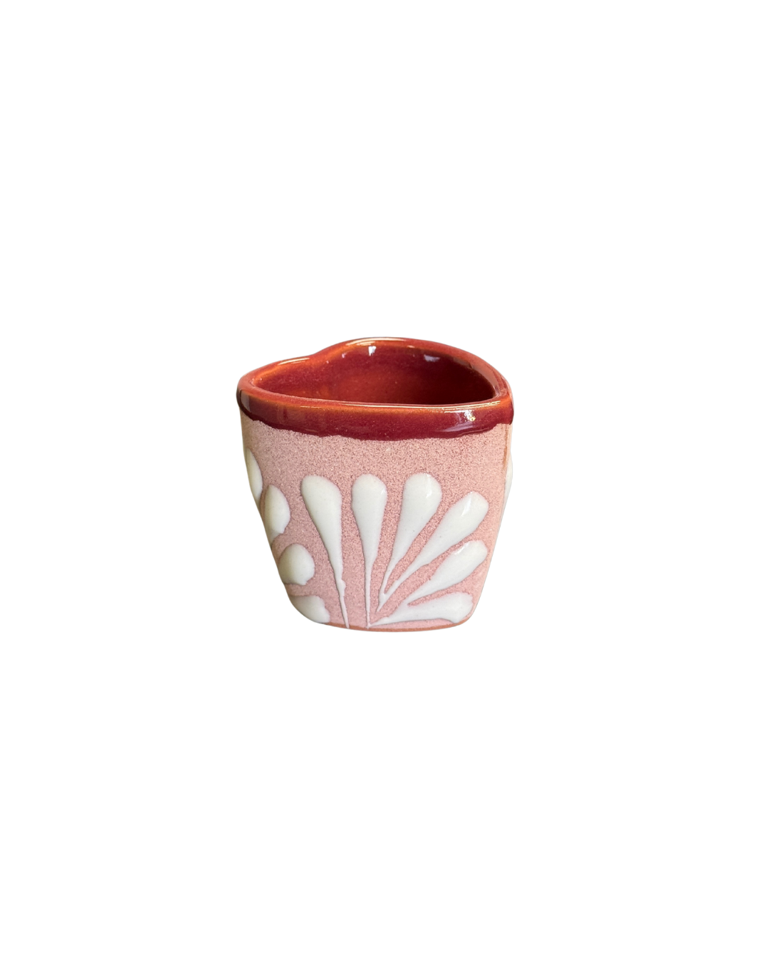 TEQUILERO CORAZON ROSA CON BLANCO