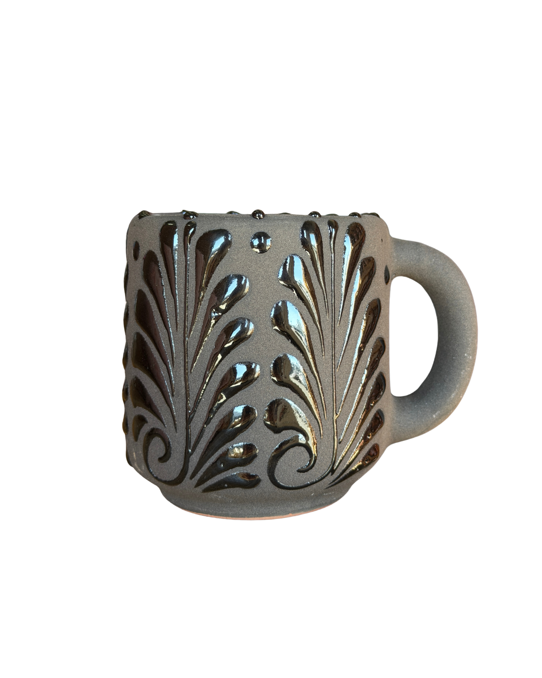 TAZA CHOLCOLATERA NEGRO 14OZ