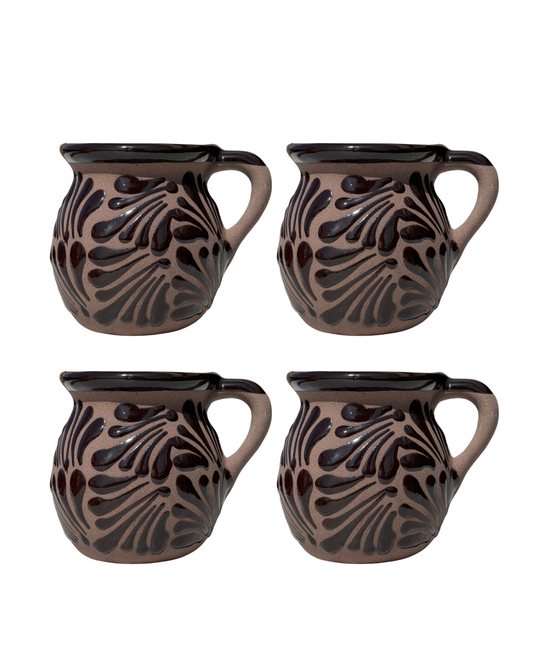4PCS JARRITO MOCHA (DARK BROWN)