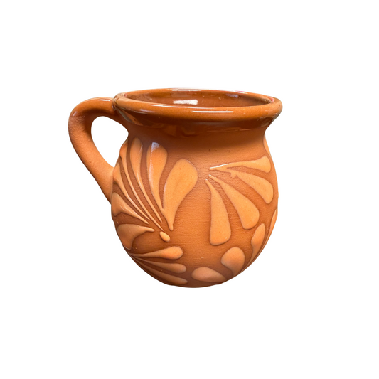 JARRITO EN RELIEVE NARANJA 350ML/ 12OZ