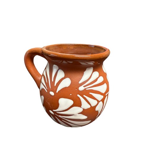 JARRITO EN RELIEVE BLANCO 350ML/ 12 OZ