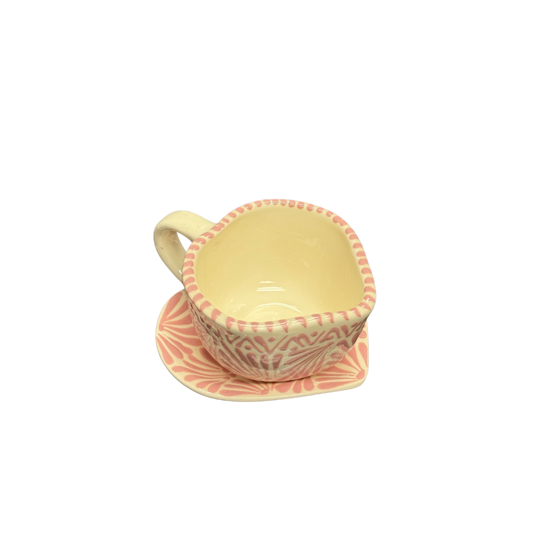 SET COTAZON TAZA Y PLATO ROSITA