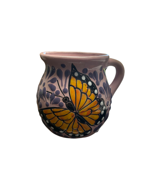 JARRITO LILA CON MARIPOSA