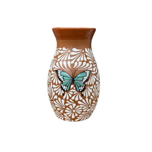 FLORERO CIELITO LINDO CON MARIPOSA