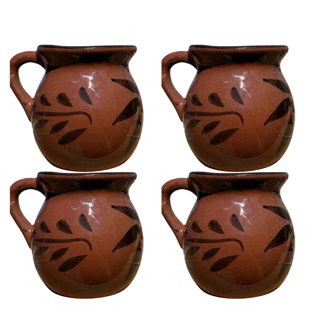 4PCS JARRITO ALMENDRA