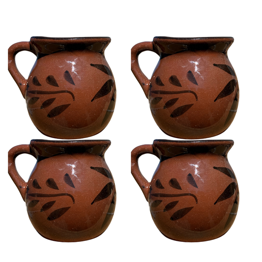 4PCS JARRITO ALMENDRA