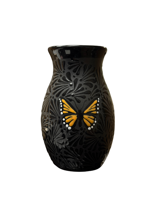 FLORERO NEGRO MARIPOSA
